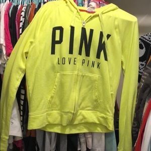 Pink hoodie